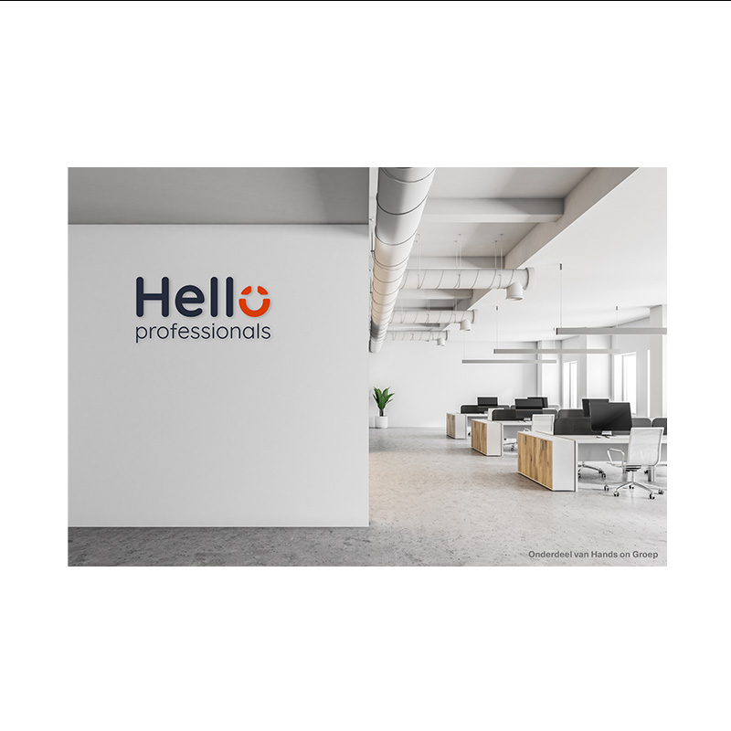 Teams achtergrond Hello Professionals